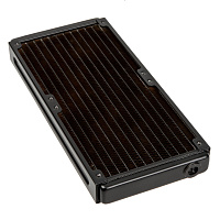 Magicool X-Flow Copper Radiator 2x 120 mm/27 mm thick/1/4" Thread