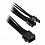 Phanteks 6+2-Pin PCI-E Extension cable 50cm - Black