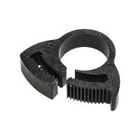 Tube Clamp PVC 13 - 15mm black