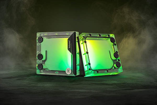 EK-Quantum Volume³ FLT 120 D-RGB - Plexi