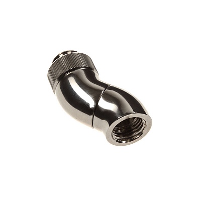 EK-AF Angled 2×45° G1/4 Nickel