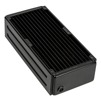 Coolgate X-Flow Copper Radiator Dual 120/65mm thick 2x G1/4" Threads