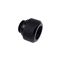 Alphacool Eiszapfen 13mm HardTube compression fitting G1/4 - deep black
