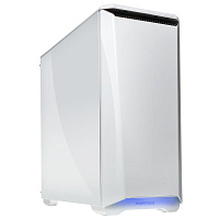 Phanteks Eclipse P400S Mid Tower Silent Case, Closed Window - Glacier White