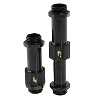 Swiftech Fitting G1/4 Male/Male Lok-Seal 41-65mm Black