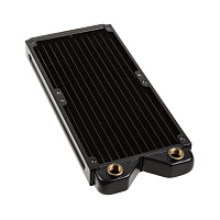 Magicool Copper Radiator 2x 120 mm/27 mm thick/1/4" Thread