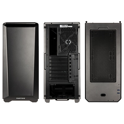 Phanteks Eclipse P400 Mid Tower Case, Window - Anthracite Gray