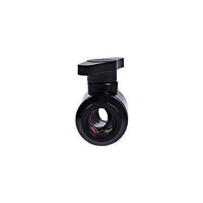 Alphacool Eiszapfen 2-way ball valve G1/4 - Deep Black
