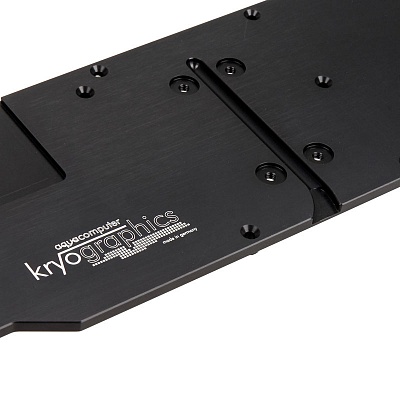 Aquacomputer backplate for kryographics GTX TITAN X, passive