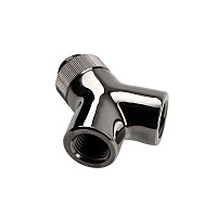 EK-AF Y-Splitter Rotary 2F-1M G1/4 - Black Nickel