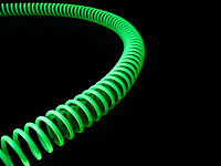 PrimoChill Anti-Kink Coil 12,7 mm (1/2") - UV Brite Green