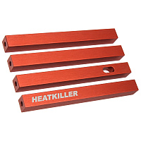 Watercool HEATKILLER® Tube - stuts 100mm - red