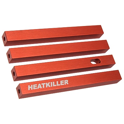 Watercool HEATKILLER® Tube - stuts 100mm - red