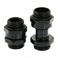 Swiftech Fitting G1/4 Male/Male Lok-Seal 11-18mm Black