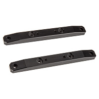 Watercool HEATKILLER® Tube - 140mm fan adapter (pair)