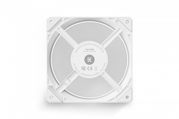 EK-Loop Fan FPT 120 D-RGB - White (550-2300rpm)