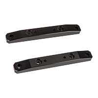 Watercool HEATKILLER® Tube - 120mm fan adapter (pair)