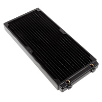Magicool Copper Radiator Double 180/35 mm thick/1/4" Thread