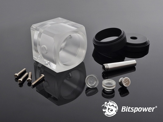 Bitspower DDC Mini Water Tank Ultra, Clear