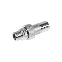 Alphacool HF quick release connector kit with bulkhead G1/4 inner thread - Chrome