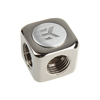 EK-AF T-Splitter 3F G1/4 - Nickel