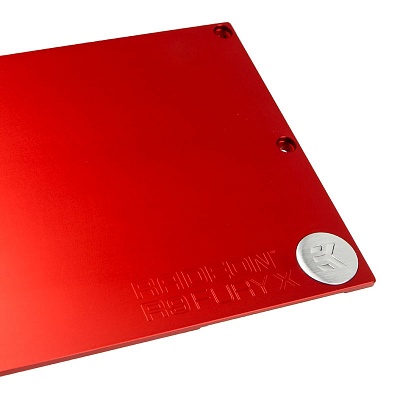 EK-FC R9 Fury X Backplate - Red