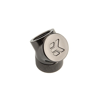 EK-CSQ Adapter 45° G1/4 Black Nickel