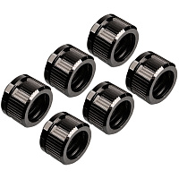 EK-Quantum Torque 6-Pack HDC 16 - Black Nickel