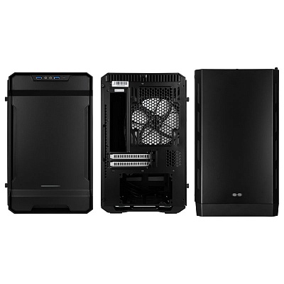 Phanteks Enthoo Evolv iTX Tempered Glass, RGB LED - Black