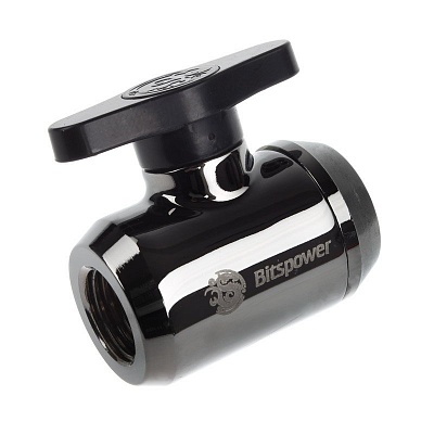Bitspower Black Sparkle Mini Valve