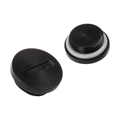 EK-PLUG G1/4 Acetal - Black (10 pack)