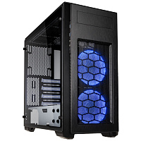 Phanteks Enthoo Pro M Tempered Glass, 2x140mm Fan with RGB FanFrame - Black/White