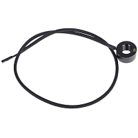 Alphacool Eiszapfen temperature sensor G1/4 IG/IG with AG adapter - deep black