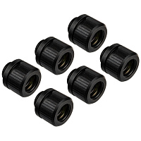 EK-Quantum Torque 6-Pack HDC 12 - Black
