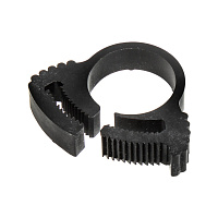 TUBE Clamp PVC 15-17mm Black