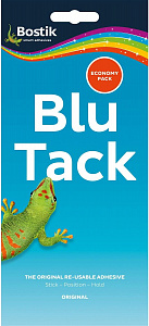 Многоразовая клейкая масса Bostik Blu Tack - Economy Pack