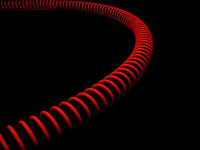 PrimoChill Anti-Kink Coil 12,7 mm (1/2") - UV Red