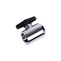 Alphacool Eiszapfen 2-way ball valve G1/4 - Chrome