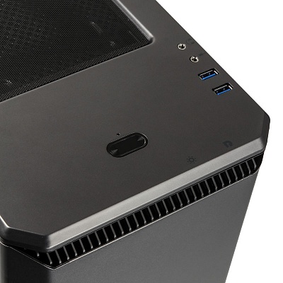 Phanteks Eclipse P400 Mid Tower Case, Window - Anthracite Gray