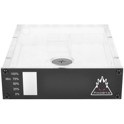 Phobya 5,25" Bay Reservoir Black V.2