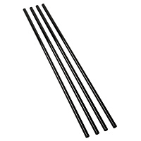 Monsoon Hardline PETG Tubing 13/10mm (ID 3/8" OD 1/2") 4x90cm - Black