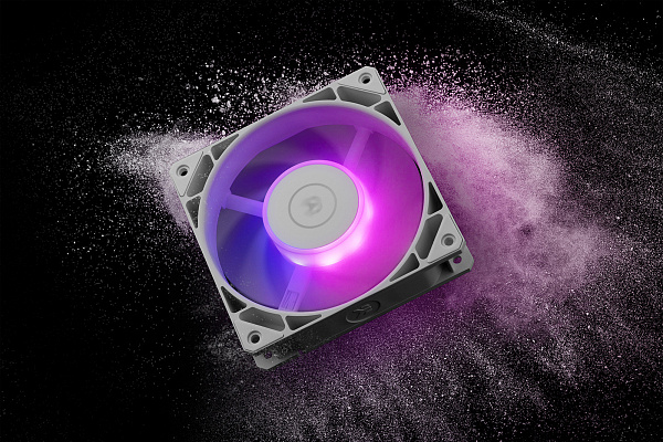 EK-Loop Fan FPT 120 D-RGB - White (550-2300rpm)