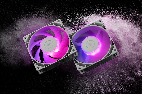 EK-Loop Fan FPT 120 D-RGB - White (550-2300rpm)