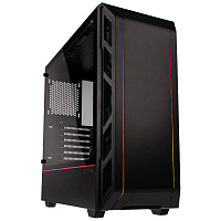 Phanteks Eclipse P350X Digital RGB, Tempered Glass - Black