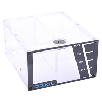 Alphacool Repack Dual Bayres 5,25" Clear Rev.2
