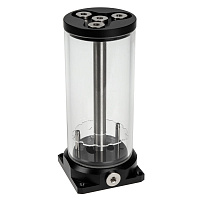 Aqua Computer aqualis base for pump adapters 450 ml with fountain effect