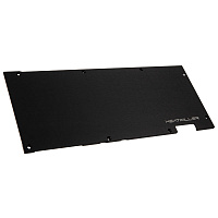 Watercool HEATKILLER V eBC - Backplate for RTX 3080/3090 Long Version - Black