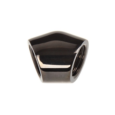 EK-AF Angled 45° 2F G1/4 - Black Nickel