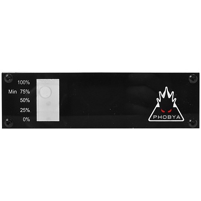 Phobya 5,25" Bay Reservoir Black V.2