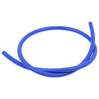 Alphacool Silicon Bending Insert 100cm for ID 1/2" / 12mm hard tubes - blue